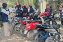 CSGT phát hiện 3 học sinh vi phạm nồng độ cồn 