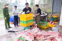 Bắc Ninh phát hiện gần 800kg thịt lợn thối chuẩn bị đưa lên bàn ăn