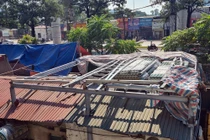 Xử lý công trình vi phạm TTXD nằm ngay mặt đường Cầu Diễn