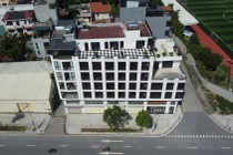 Hà Nội: Công trình “khủng” ngay mặt phố vi phạm trật tự xây dựng