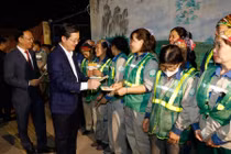 Chủ tịch Bắc Ninh thăm, động viên một số đơn vị làm nhiệm vụ trực Tết