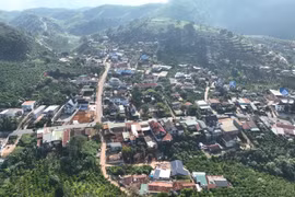 Một góc của xã Phú Sơn Lâm Hà.