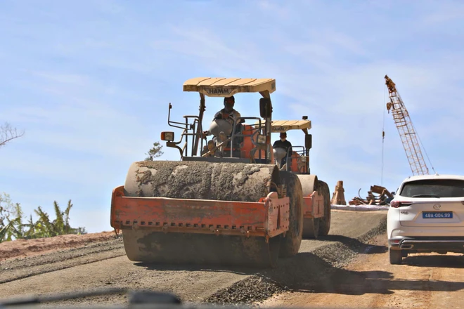 Quốc lộ 28B nối Đà Lạt – Phan Thiết còn vướng khoảng 1km mặt bằng