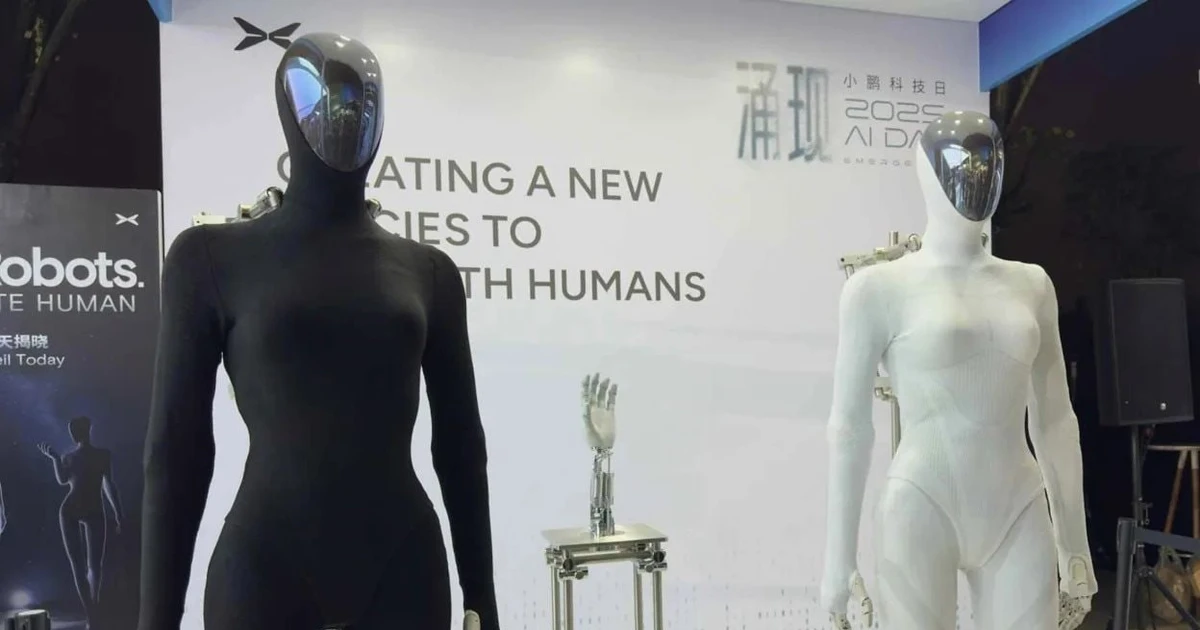 Robot Iron của Trung Quốc gây sốc với dáng vẻ nữ tính