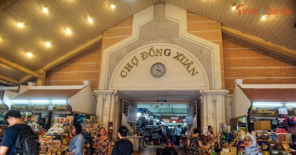 Chợ Đồng Xuân: Biểu tượng thương mại Hà Nội hơn 130 năm