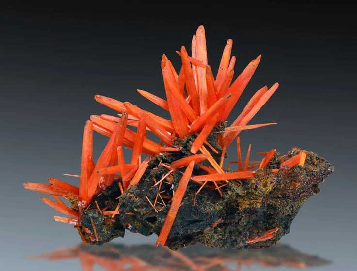 Khám phá vẻ đẹp của crocoite – khoáng vật hiếm từ Tasmania