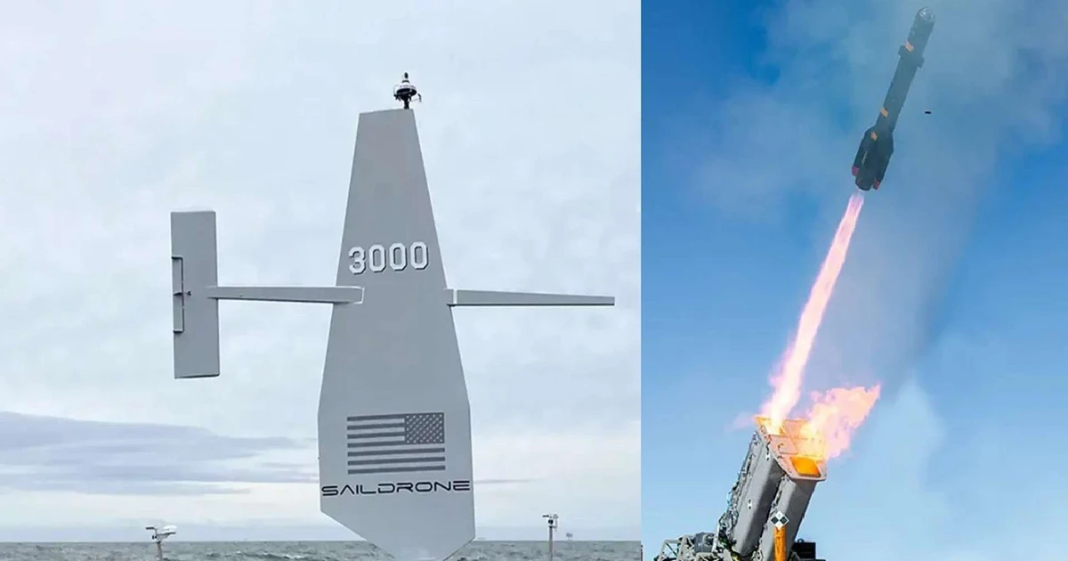 Mỹ muốn trang bị tên lửa Tomahawk cho tàu không người lái