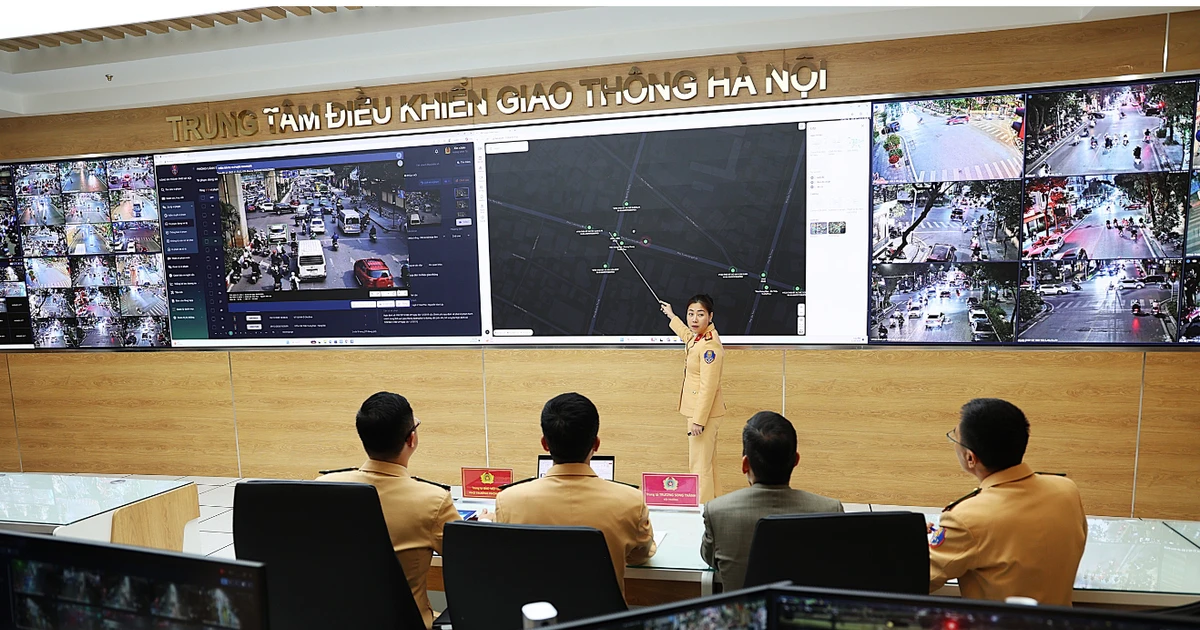 Hà Nội triển khai hệ thống camera AI nâng cao quản lý giao thông