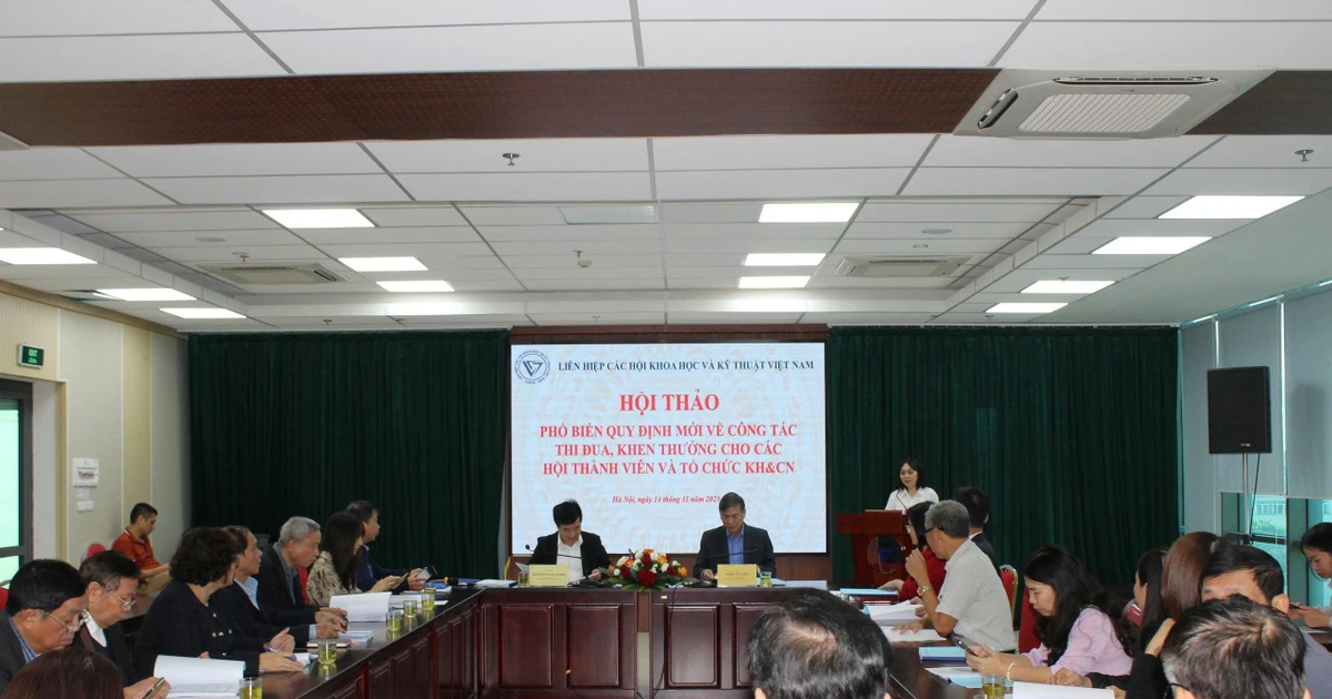 Hoạt động thi đua khen thưởng của VUSTA ngày càng khởi sắc