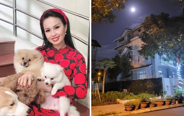 Bên trong biệt thự 20 tỷ của ca sĩ Cẩm Ly tại TP HCM