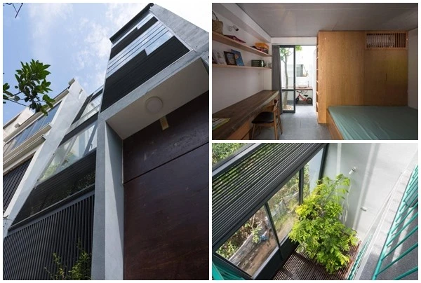 Nhà 36m2 tại Hà Nội đón gió, sáng tự nhiên nhờ thiết kế sáng tạo