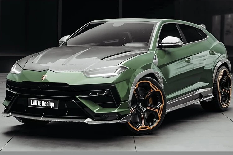 Siêu SUV Lamborghini Urus "siêu ngầu" với gói độ Larte Design