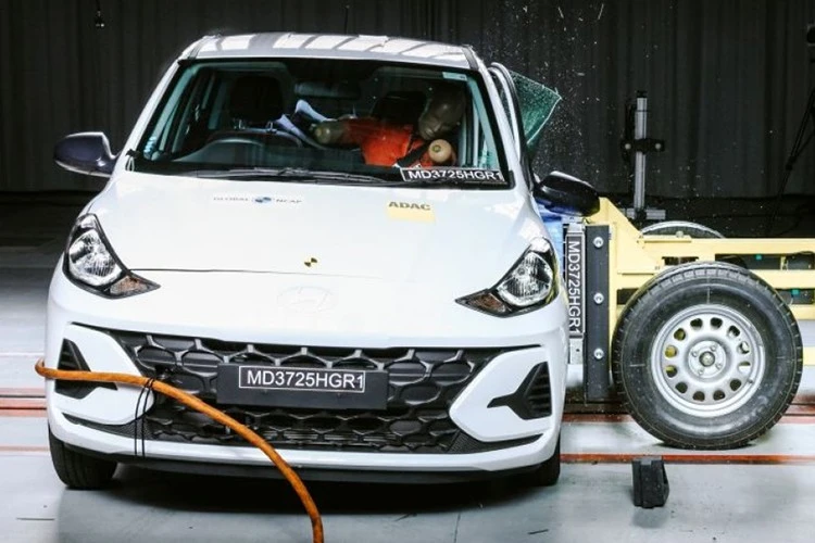 Hyundai Grand i10 nhận đánh giá 0 sao an toàn