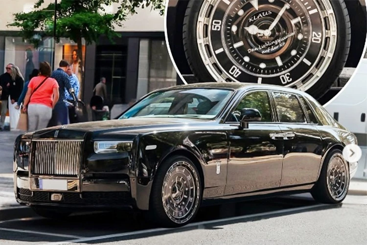 Rolls-Royce Phantom VIII "siêu sang chảnh" với mâm độ đồng hồ Rolex