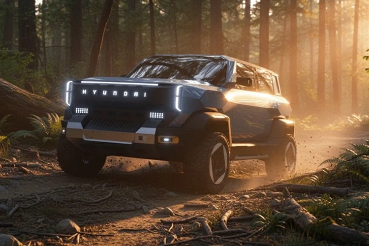 Hyundai Nubra - SUV địa hình mới lạ mắt, cơ bắp và đầy tham vọng