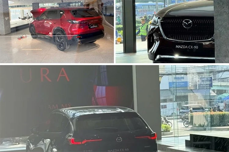 Bộ ba SUV Mazda CX-5 thế hệ mới, CX-60 và CX-90 đã về Việt Nam