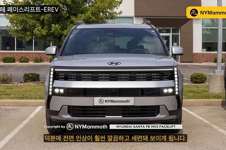 Thiết kế mới của Hyundai SantaFe 2027, có thể bỏ đèn hậu gây tranh cãi