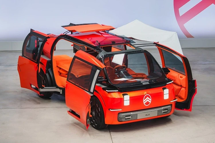 Citroen ELO - xe concept như phim viễn tường, nội thất rộng như minivan