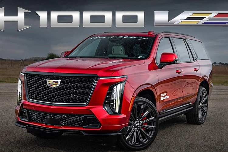 Ngắm Cadillac Escalade-V 2026 của Hennessey mạnh hơn cả Bugatti Veyron