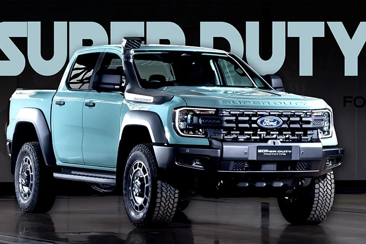 Ford Ranger SUPER DUTY sắp ra mắt tại Thái Lan với trang bị siêu khủng