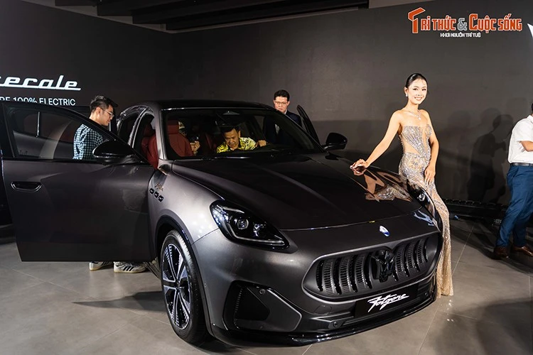 Ra mắt Maserati Grecale Folgore tại Việt Nam - SUV điện từ 5,49 tỷ đồng