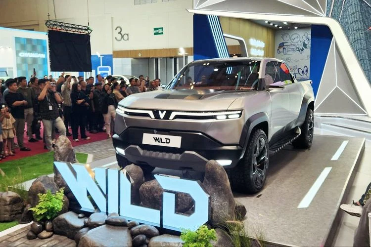 VinFast hé lộ tương lai của bán tải điện VF Wild tại Indonesia