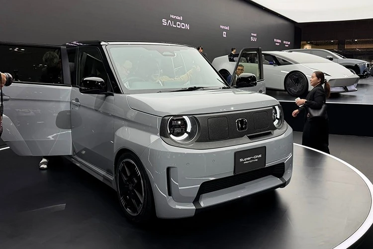 Tận thấy Honda Super-ONE Prototype - chiếc "xe xanh độc nhất vô nhị"