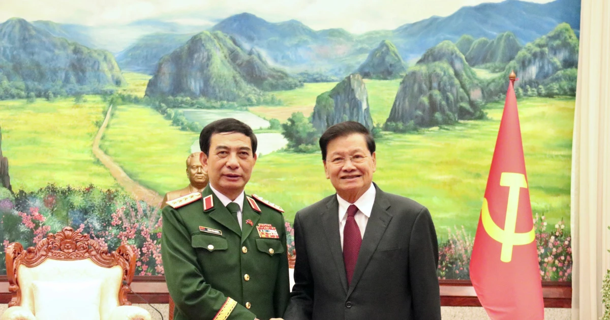 Hợp tác quốc phòng luôn là trụ cột quan trọng của mối quan hệ Việt Nam - Lào