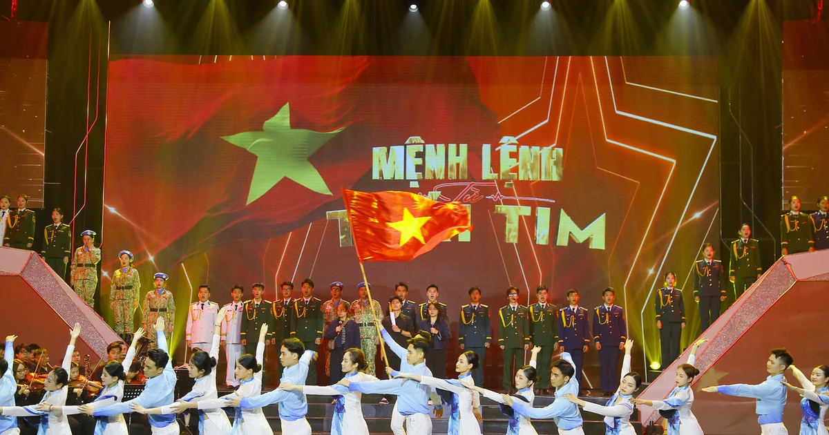 Bản hùng ca tri ân và tôn vinh Quân đội nhân dân Việt Nam