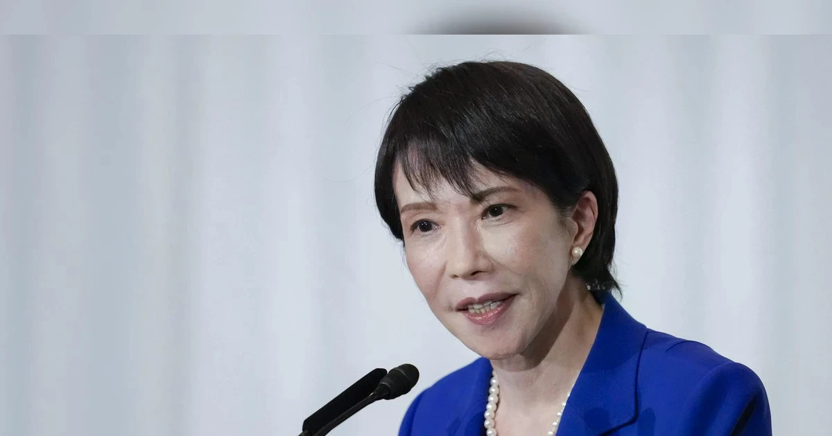 Bà Sanae Takaichi trở thành nữ Thủ tướng đầu tiên của Nhật Bản