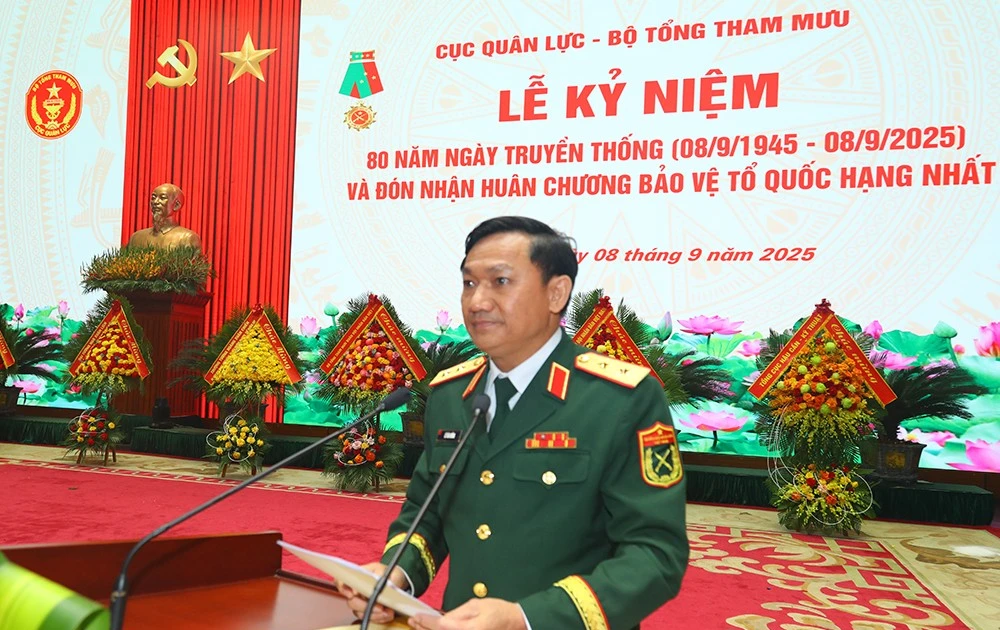 Cục trưởng Cục Quân lực giữ chức Phó tổng Tham mưu trưởng QĐND Việt Nam