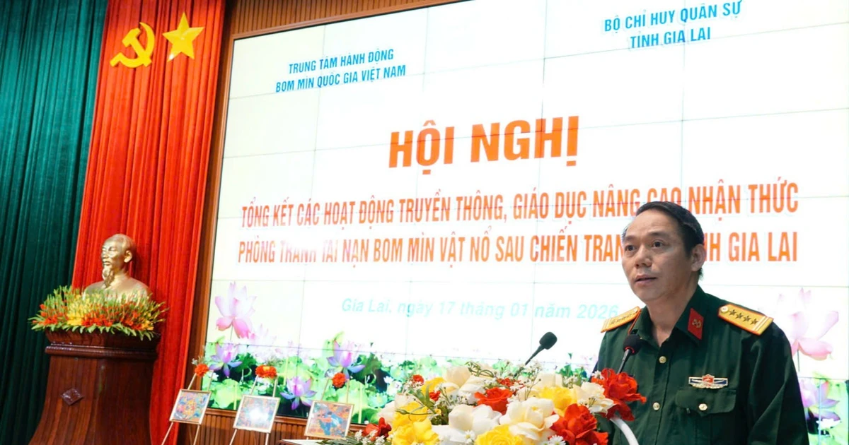 Tổng kết công tác truyền thông về phòng tránh tai nạn bom, mìn tại Gia Lai