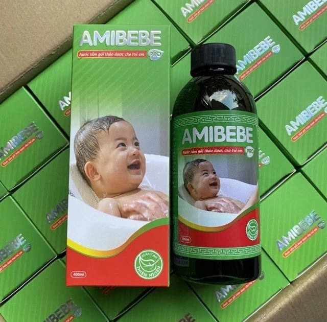 Thu hồi lô nước tắm gội trẻ em Amibebe Pro tại Quảng Ngãi