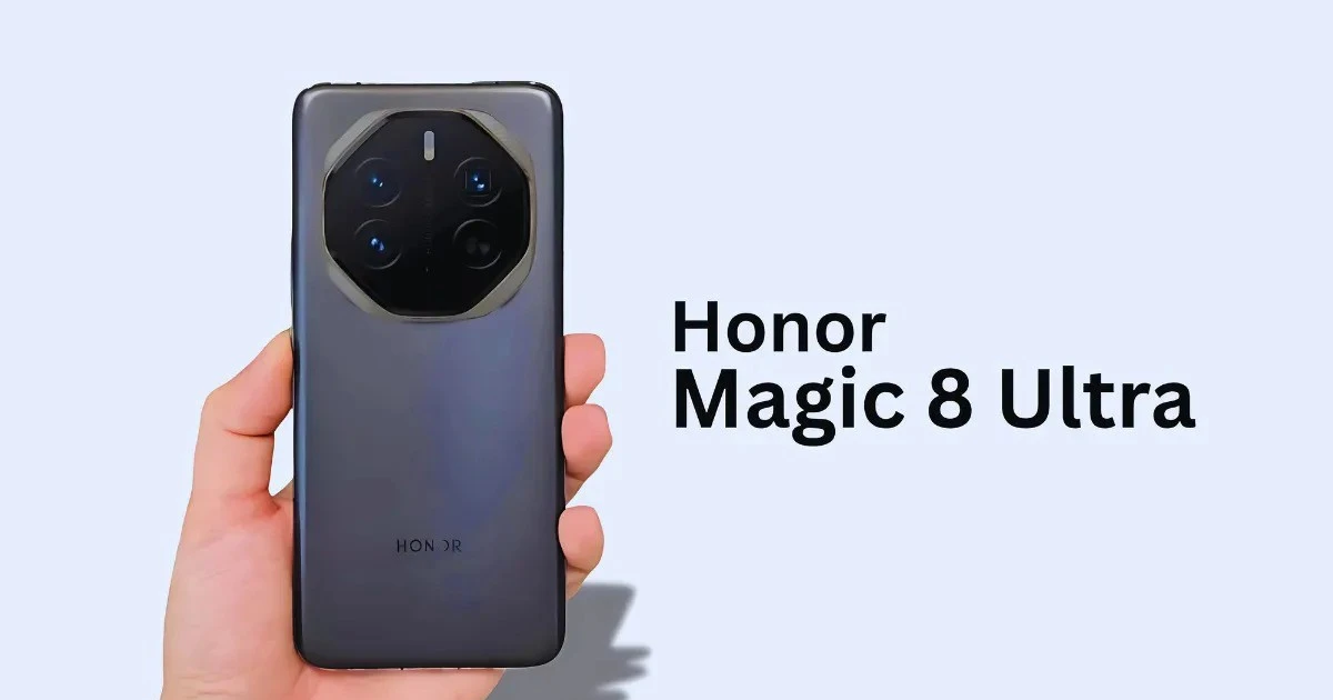 HONOR Magic 8 Ultra với khả năng liên lạc vệ tinh, sạc nhanh 120W