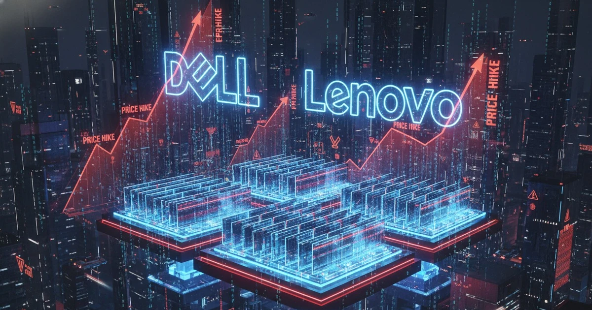 Lenovo và Dell đồng loạt tăng giá, người dùng sắp đón 'bão'