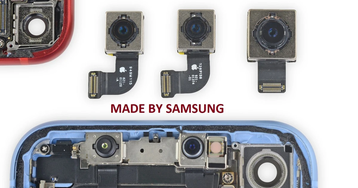 Samsung sẽ làm camera iPhone cho Apple trên đất Mỹ
