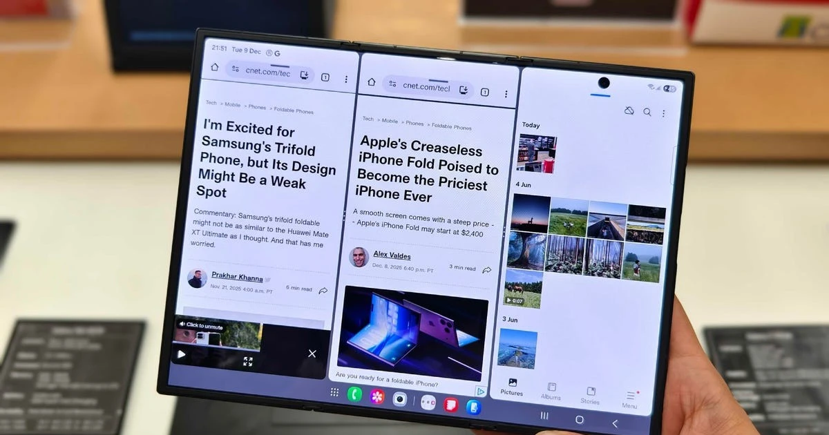 Galaxy Z TriFold 'cháy hàng' nhưng Samsung lại chẳng vui