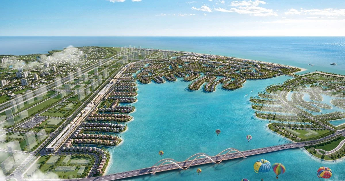 Kiến trúc Indochine Hội An tại “Quận 3 phiên bản biển” của Vinhomes Cần Giờ