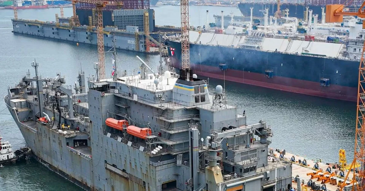 Hải quân Mỹ trông cậy vào Nhật - Hàn để đóng mới tàu chiến