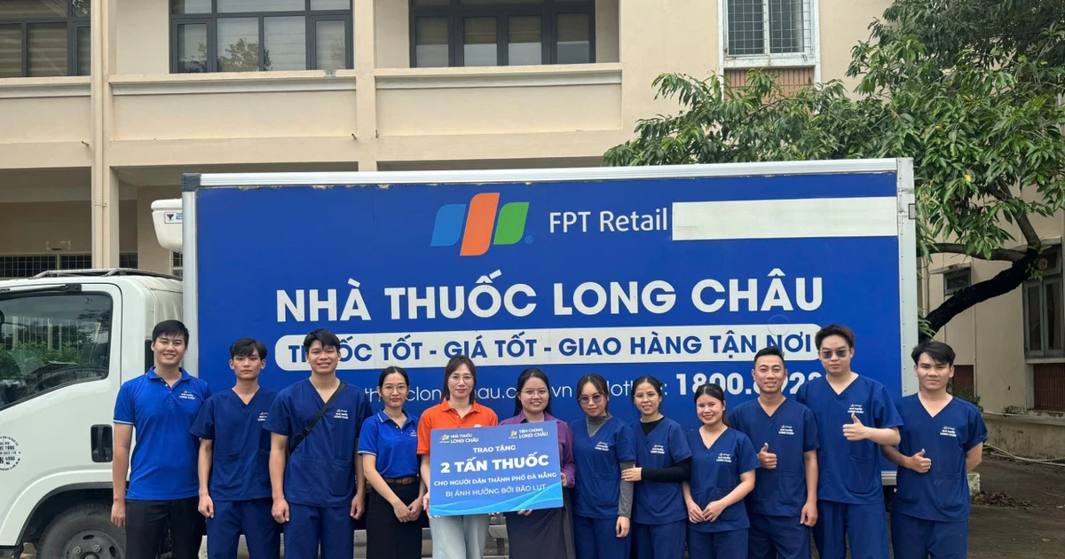 Long Châu điều động 4 tấn thuốc và vật tư y tế hỗ trợ vùng lũ miền Trung