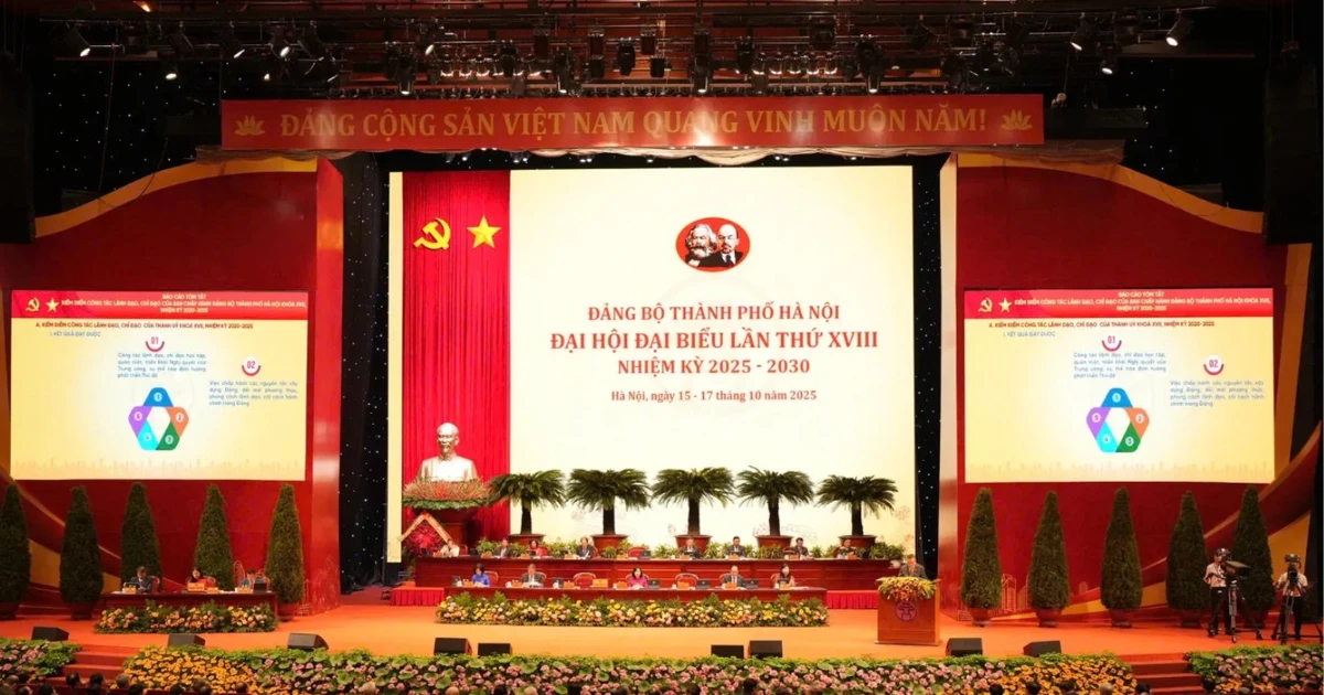 Hà Nội công bố 75 Ủy viên Ban Chấp hành Đảng bộ thành phố khóa mới