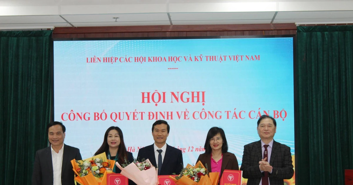 VUSTA tổ chức Hội nghị công bố các Quyết định về công tác cán bộ