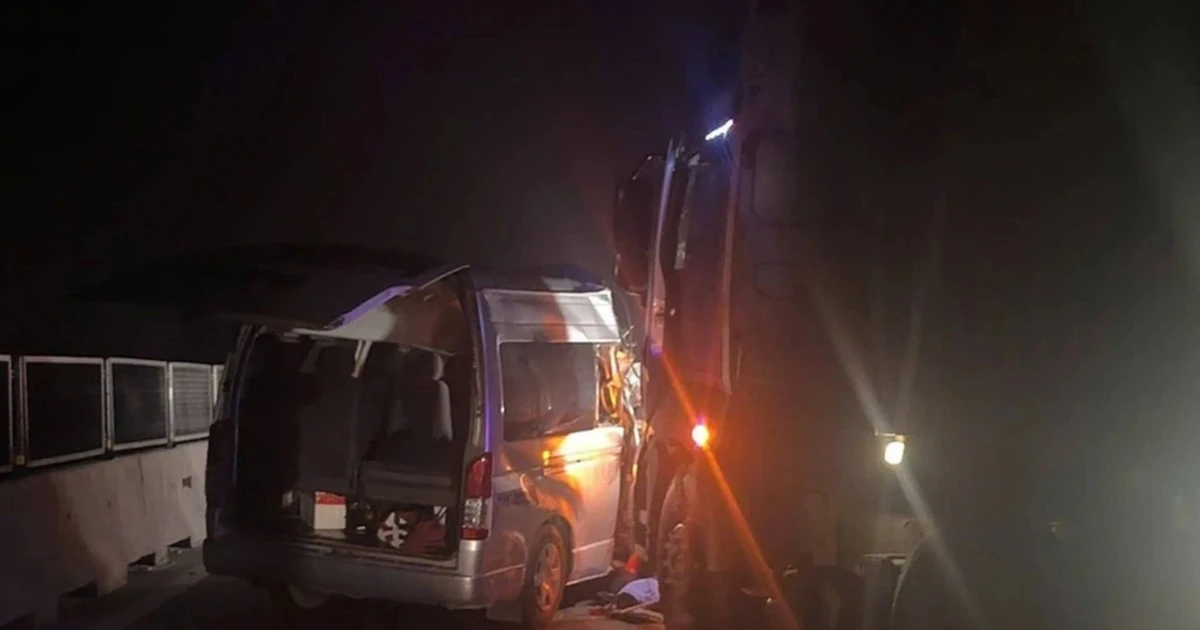 Tai nạn liên hoàn trên cao tốc ở Thanh Hoá, 4 người tử vong