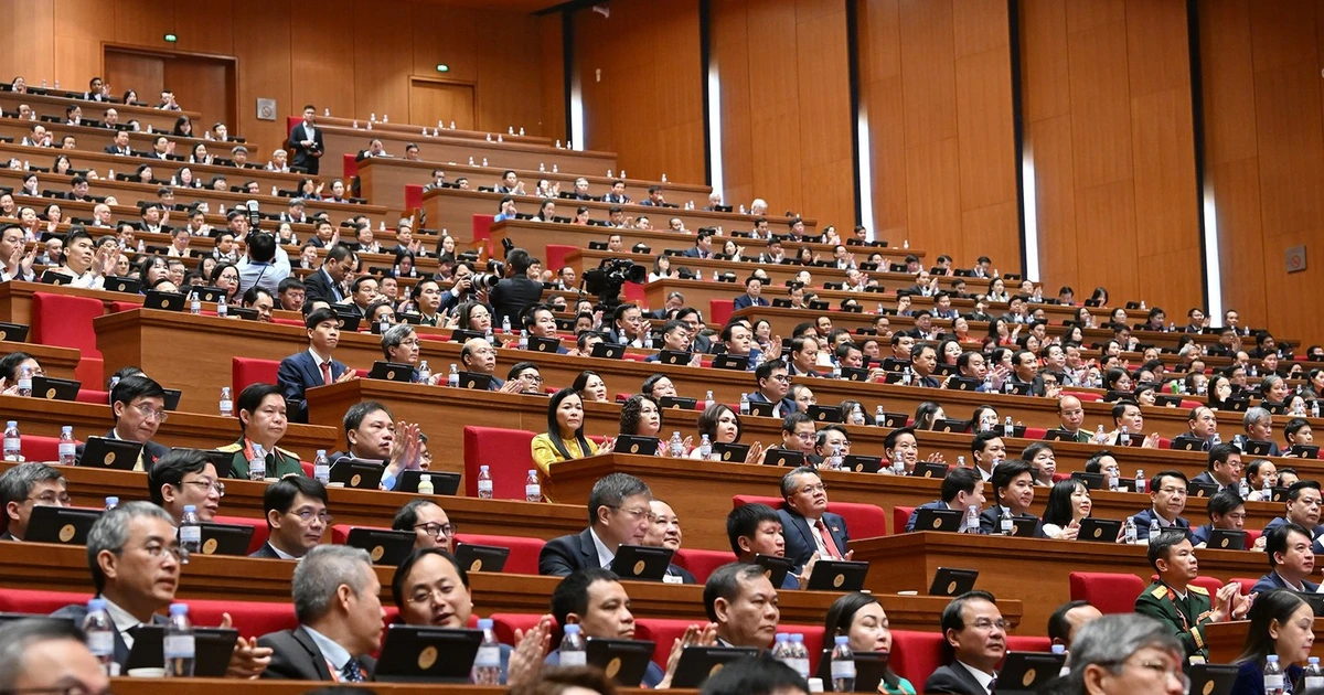 Thông cáo báo chí ngày làm việc thứ ba của Đại hội XIV của Đảng