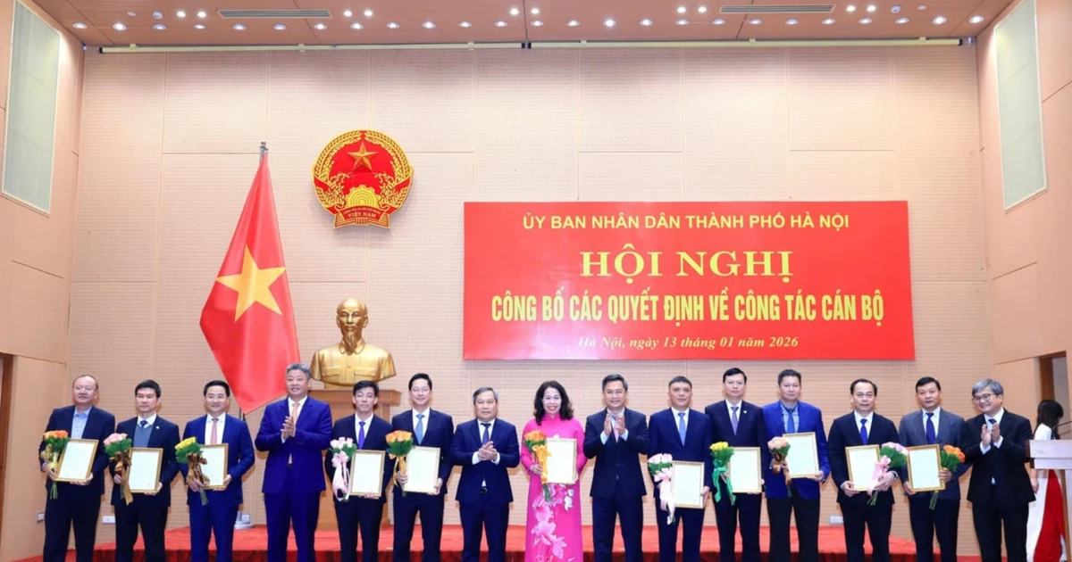 Hà Nội điều động, bổ nhiệm nhiều lãnh đạo Sở