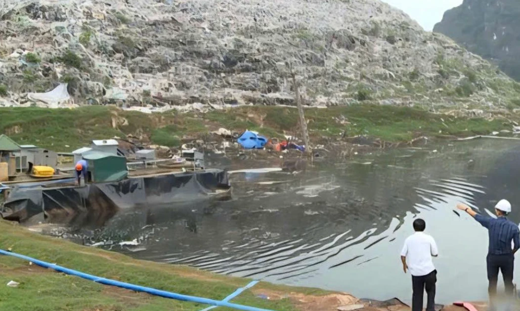 Thanh Hóa xử lý ô nhiễm tại bãi rác Đông Nam