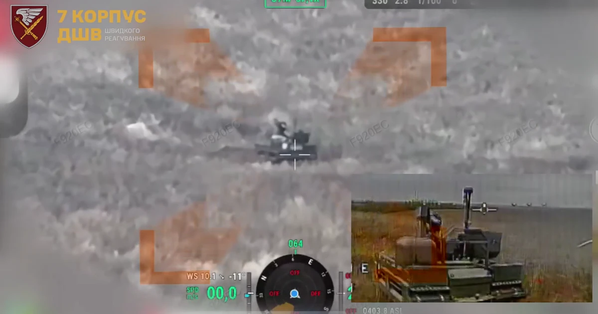 Ukraine phá hủy robot mặt đất vũ trang Kurier đầu tiên của Nga