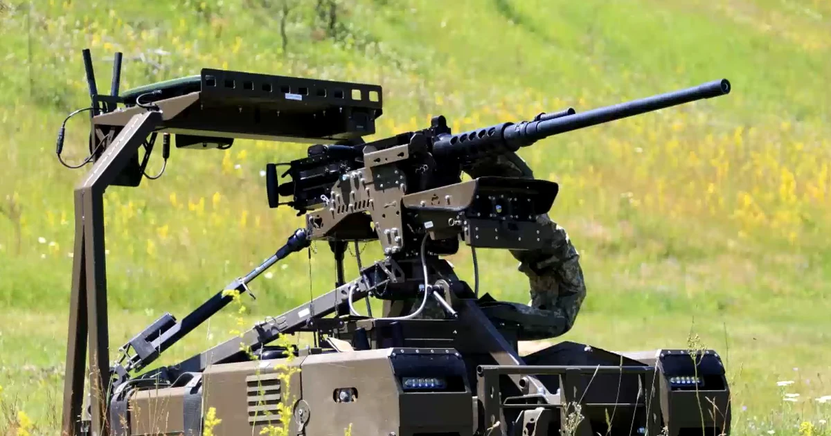 Ukraine triển khai robot chiến trường NUMO tăng cường hậu cần tiền tuyến