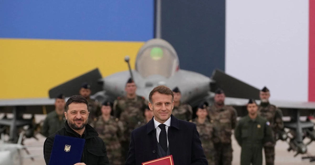Pháp sẽ cung cấp 100 máy bay chiến đấu Rafale cho Ukraine?