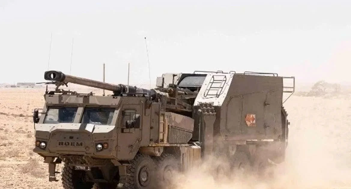 Israel nâng cấp pháo tự hành SIGMA 155 Roem cho chiến trường tương lai